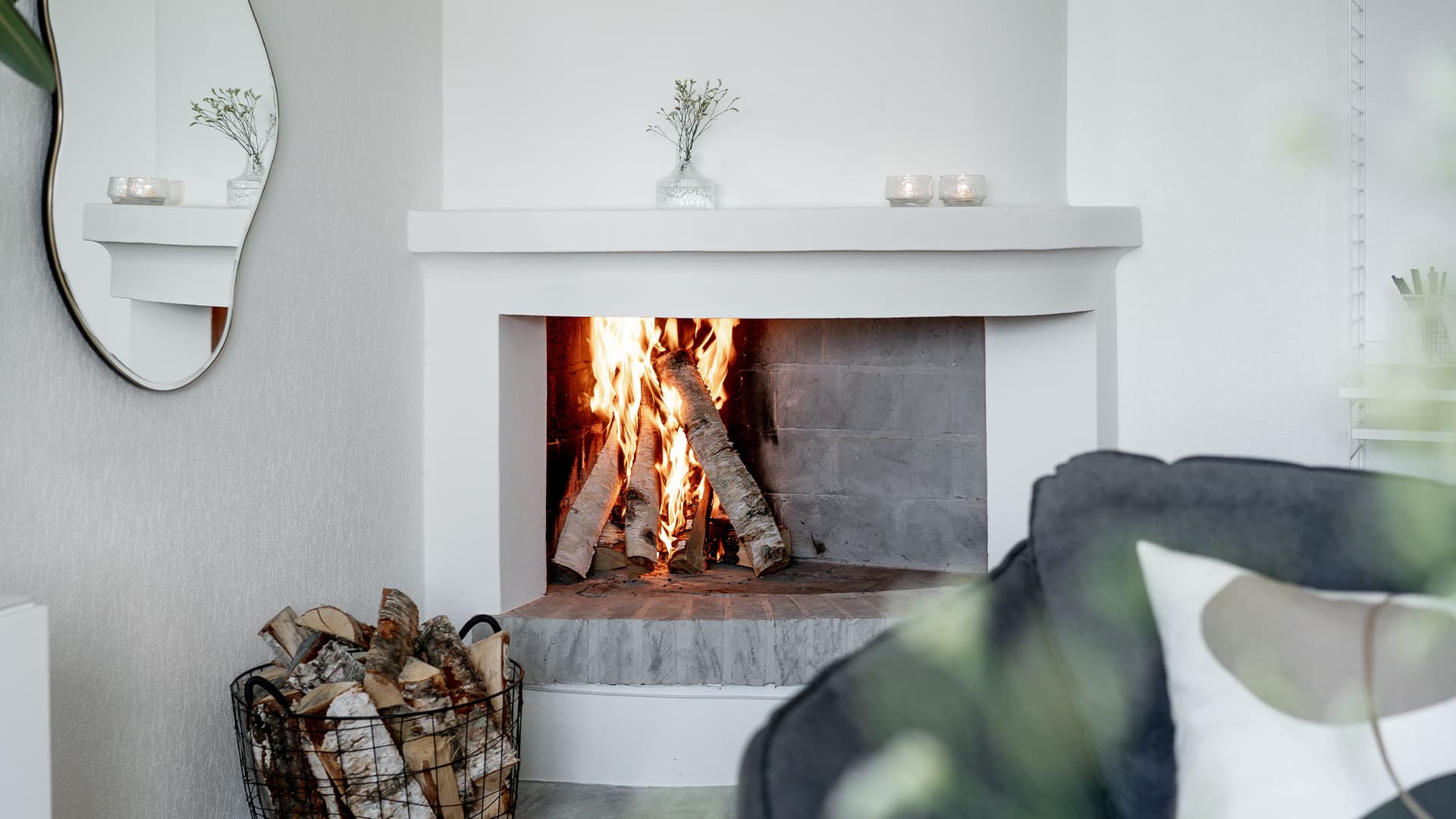 detail shot of a fire cabin