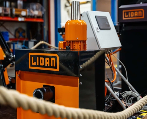 A Lidan Marine product in a showroom