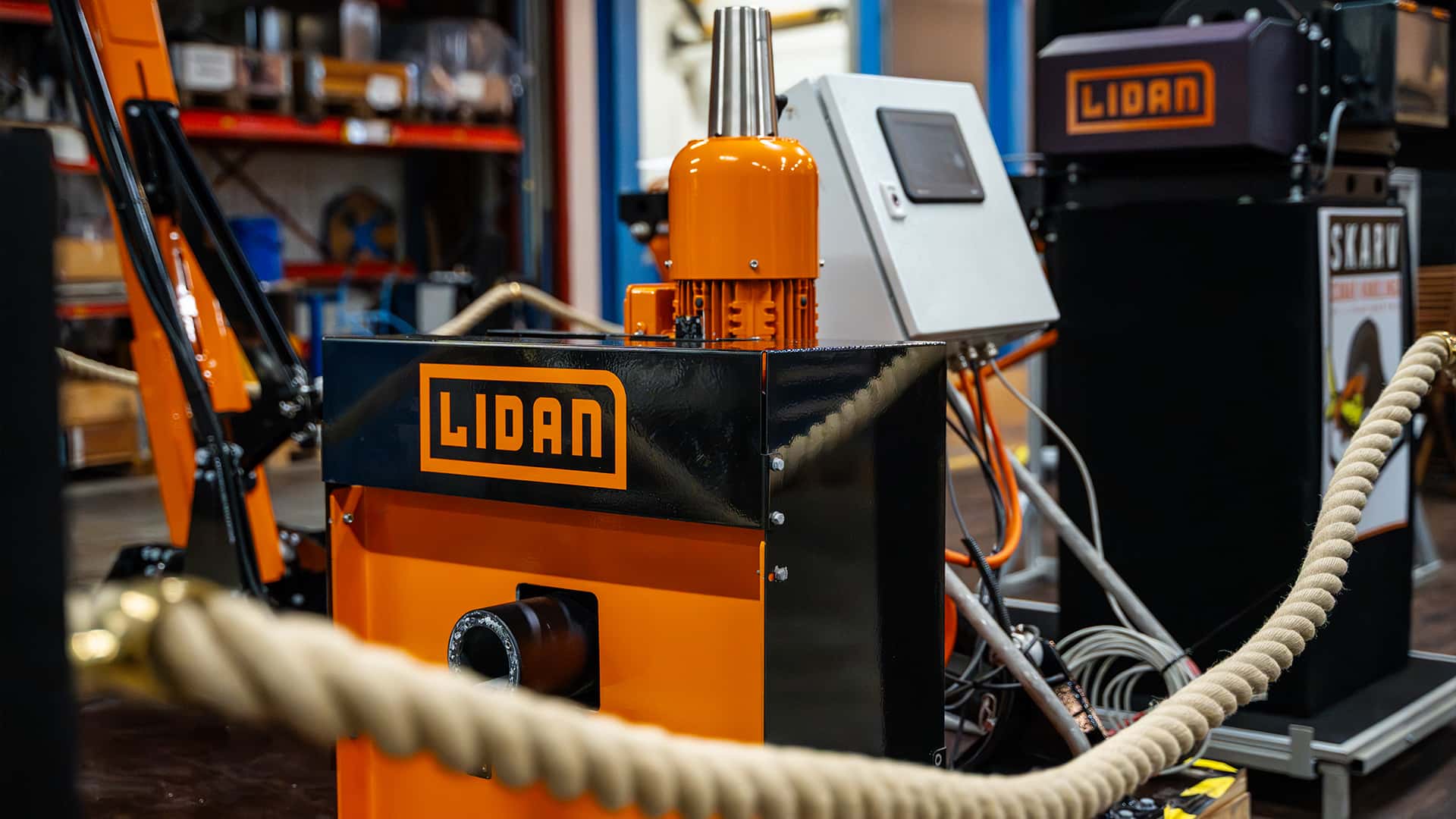 A Lidan Marine product in a showroom